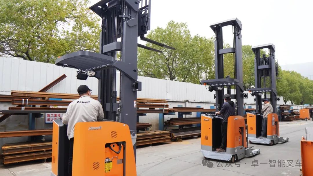 Customer Case|Zowell double deep reach truck helping new energy vehicle enterprises to build efficient and high density warehousing