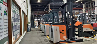 Zowell's very narrow forklift export to Southeast Asia